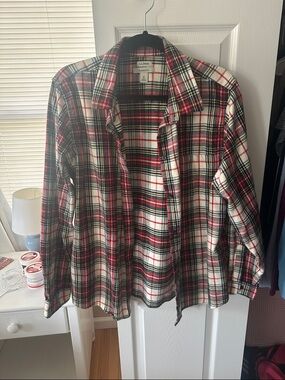 L.L. Bean Relaxed Fit XL plaid shirt